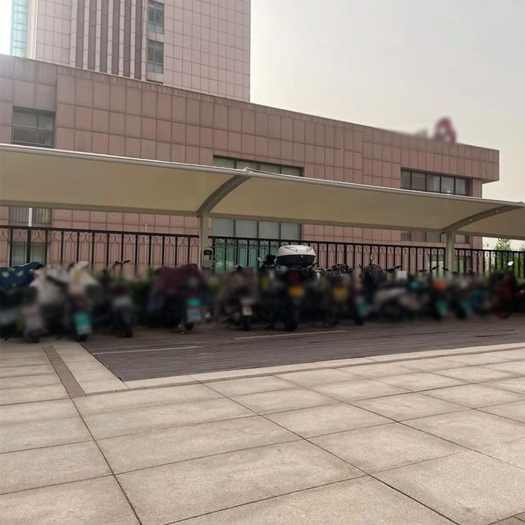 通化县膜结构电动车棚