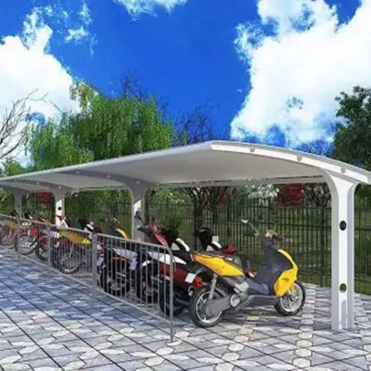 通化县膜结构电动车棚